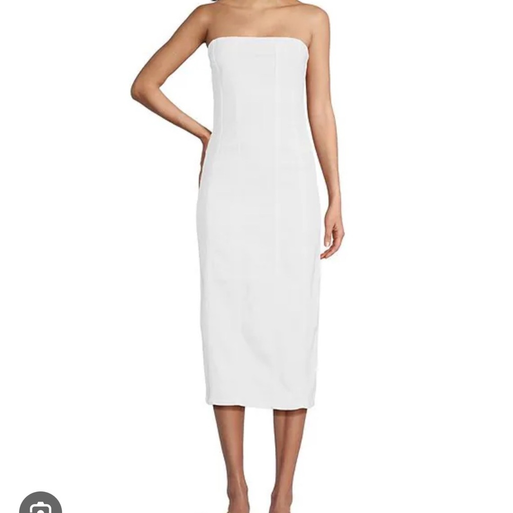 Gianni Bini Ivory Denim Skirt